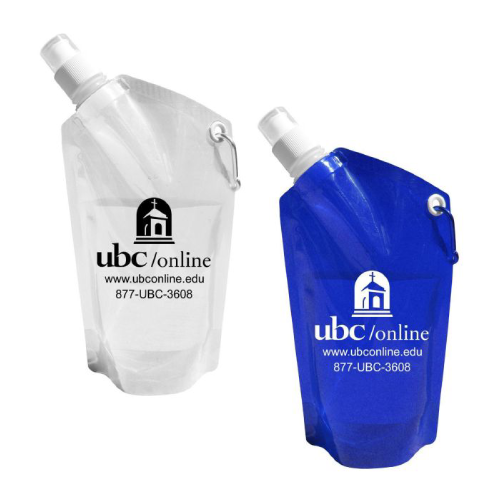 Promotional Collapsible Water Bottle-28 oz