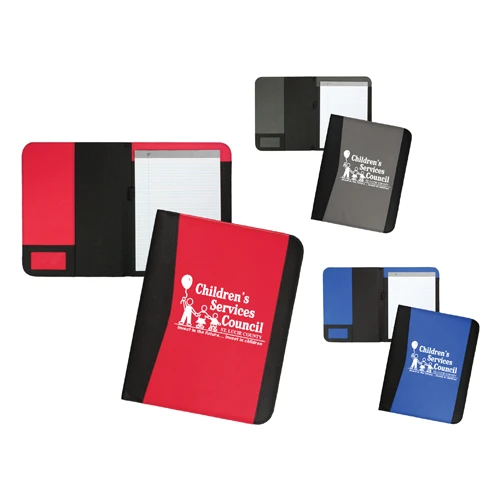 Promotional Flex Touch Non Woven Letter Size Pad Portfolio