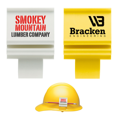 Promotional Slot Mounted Hard Hat Clip