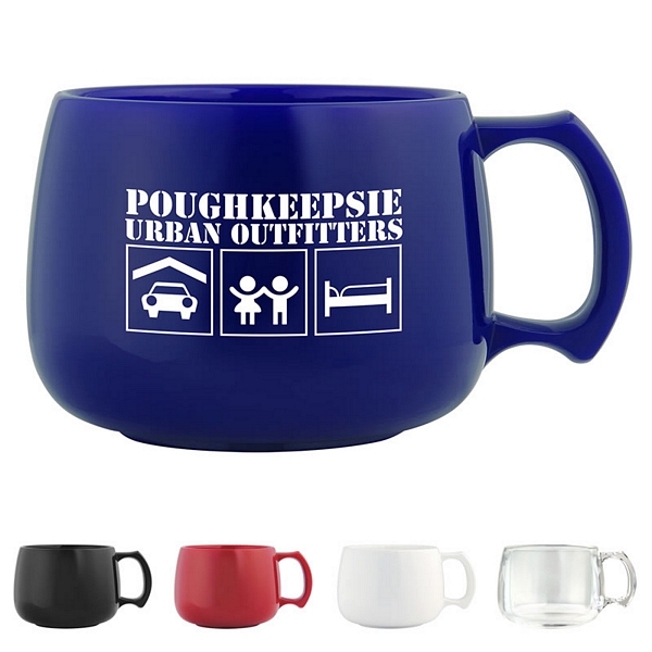 Promotional Acrylic Souper Mug, 12oz.