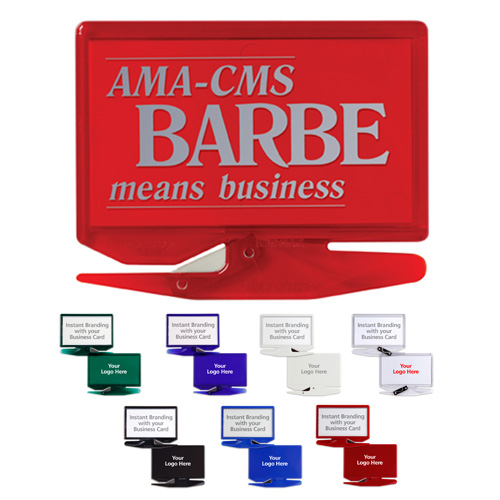 Promotional Business Card Zippy Letter Opener with Staple Remover