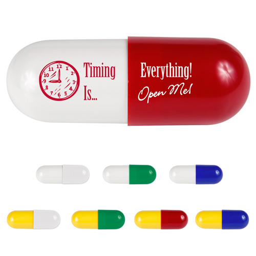 Promotional Empty Capsule Container