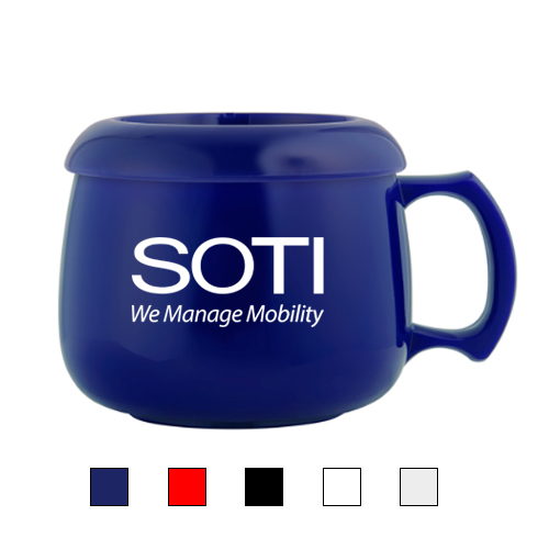Promotional Souper Mug & Coaster/ Lid Set