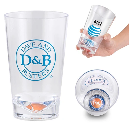 Promotional Bottoms UP Acrylic Tumbler