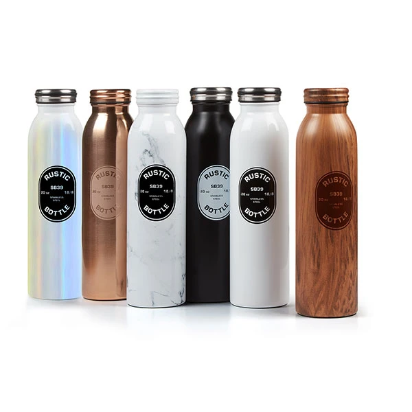 View Image 2 of Rustic Insulated Bottle