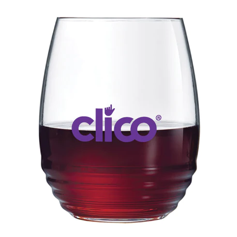 Promotional Stemless Wine Glass- 17 oz