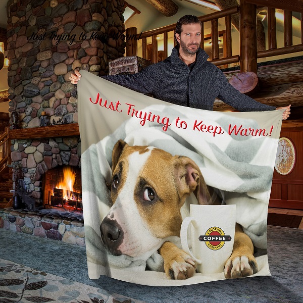 Promotional Full Color Fleece Blanket