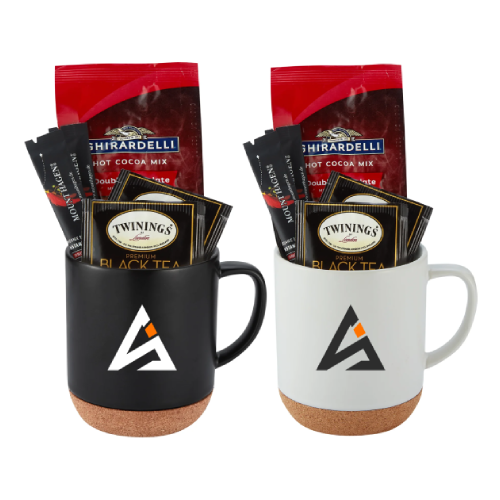 Promotional Corky Mug - Coffee Gift Set