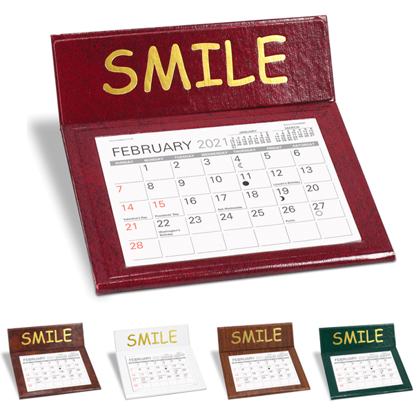 Genoa Desk Calendar Imprinted With Your Logo