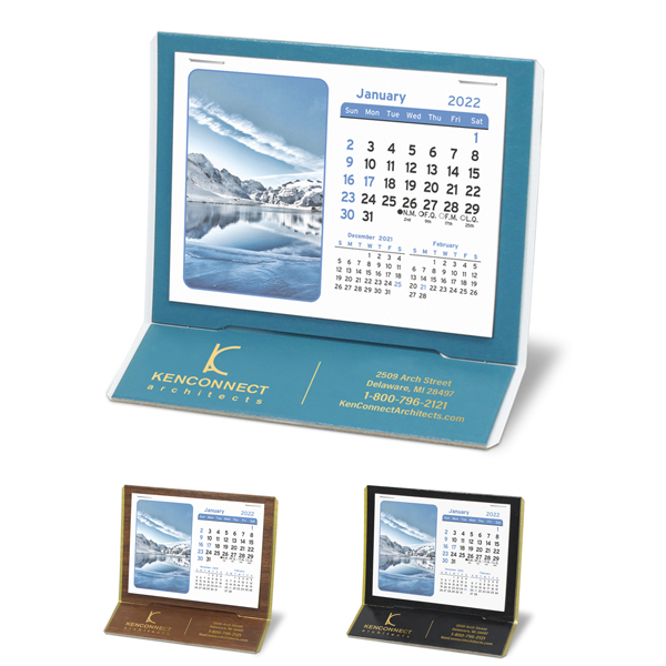 View Image 3 of Custom Mantique Desk Calendar