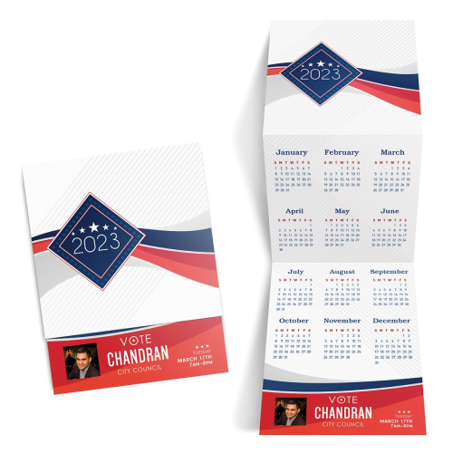 Promotional USA Trifold Mailable Calendar