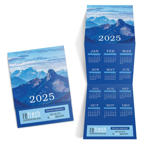 Promotional Landscape Trifold Wall Calendar