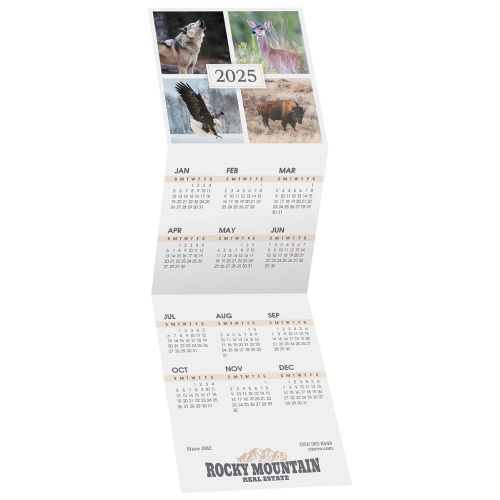 View Image 4 of Wildlife Promo Trifold Calendar- (2024)
