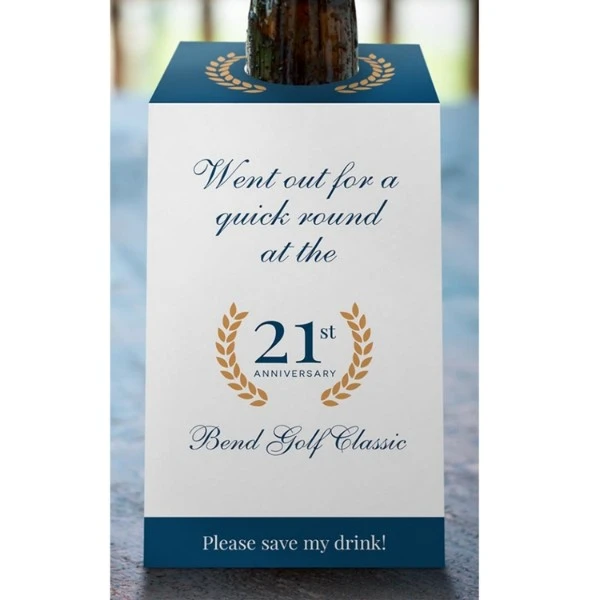 Promotional Bottle Hanger