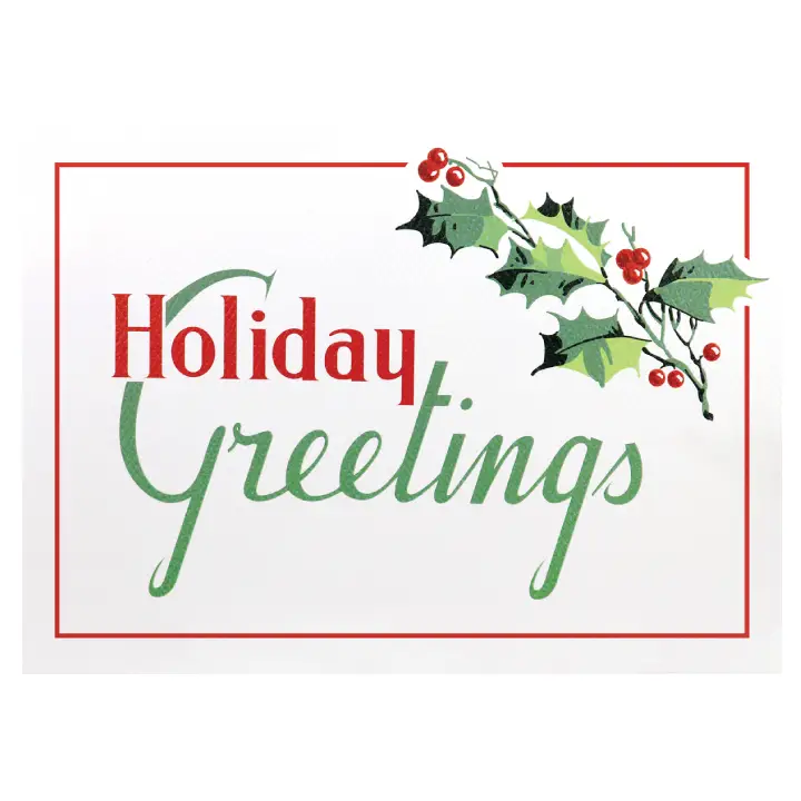 Promotional Holiday Greeting Card