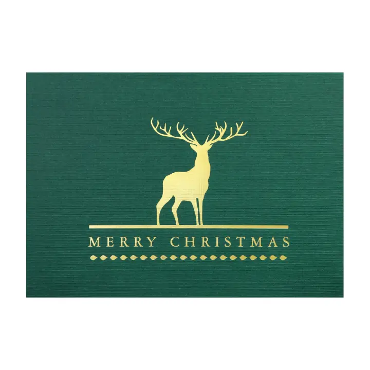 Promotional Christmas Stag Holiday Greeting Card