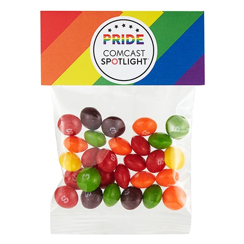 Promotional Header Bags with Skittles