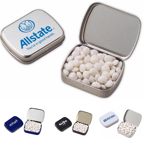 Custom Mints Breath Mint Tins Promotional Mints Custom Gum Packs