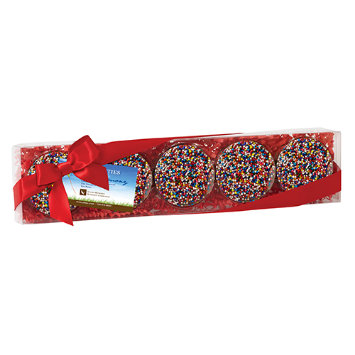 Promotional Rainbow Sprinkles Covered Oreo®