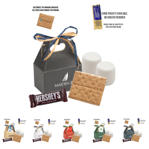 Promotional Mini S'mores Kit Gable Box 