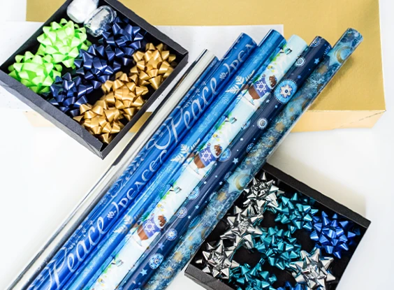 Promotional Hanukkah Statesman Gift Wrap