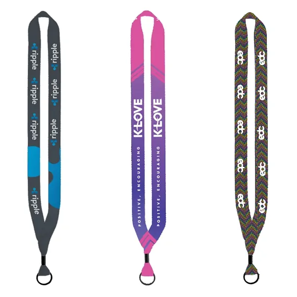 Promotional Dye-Sublimated Polyester Lanyard