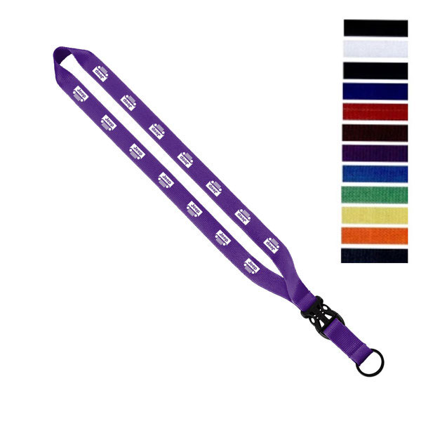 Promotional Polyester Slide Release Lanyard 3/4 Inch