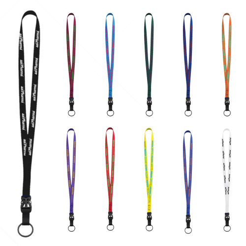 Promotional Smooth Nylon Slide Release Lanyard - 1/2