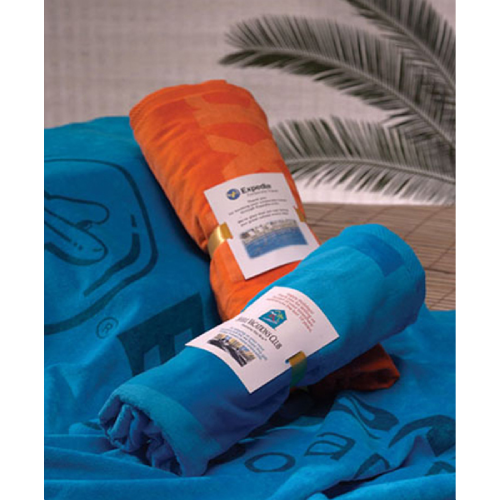 Basic Weight Colored Beach Towel