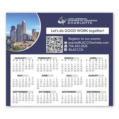 Promotional Calendar Magnet