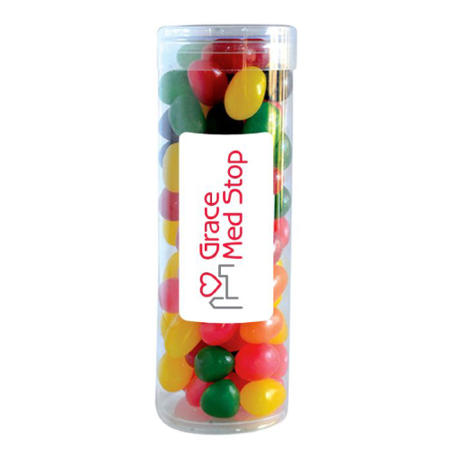 Promotional Standard Jelly Beans in Fun Tube