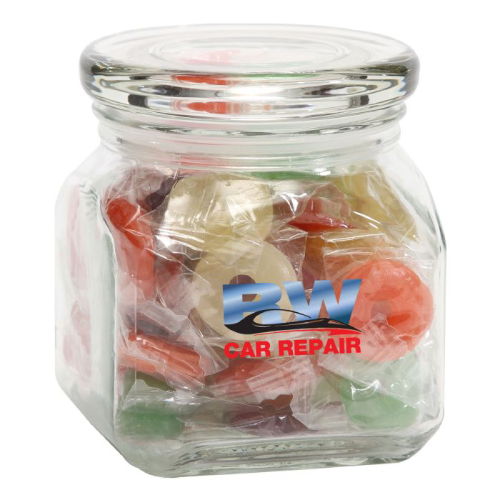 Promotional Life Savers in Glass Jar
