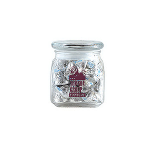 Promotional Hershey Kisses in Glass Jar
