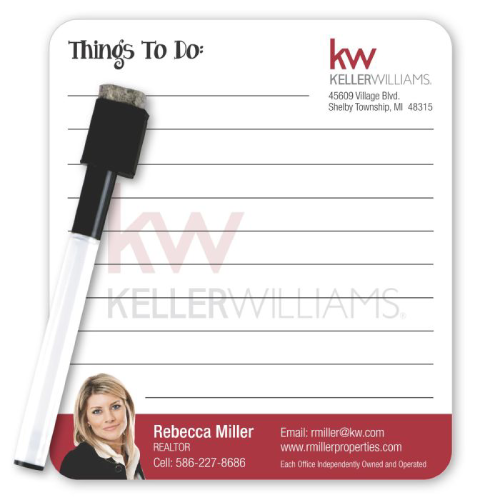 Promotional Memo Magnet Dry Erase