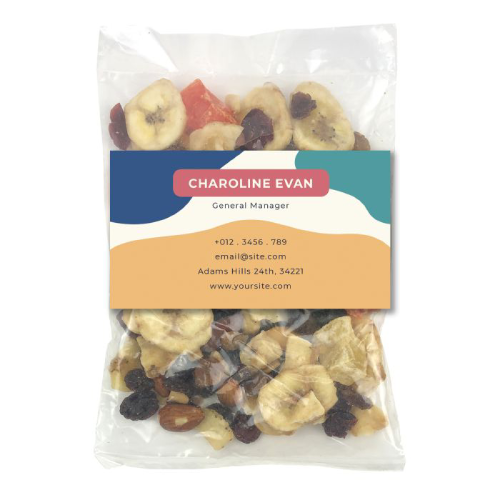 Promotional BC Magnet w/Large Bag of Tropical Trail Mix