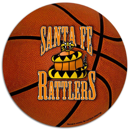 Promotional Basketball 5-3/4 Diameter Car Sign Magnet