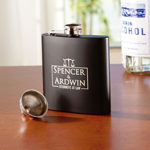 Promotional Black Flask 