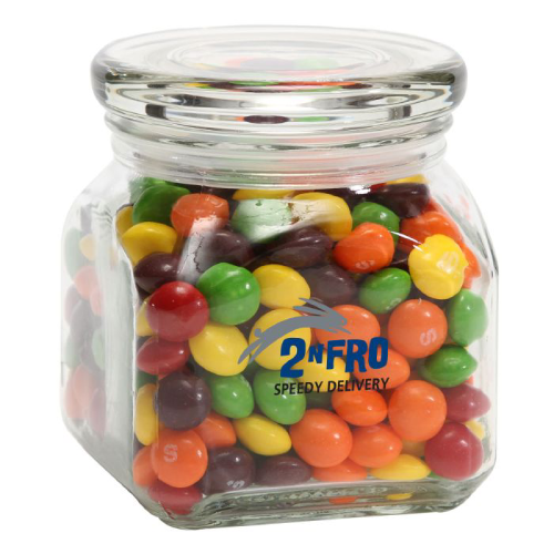 Promotional Skittles in Sm Glass Jar
