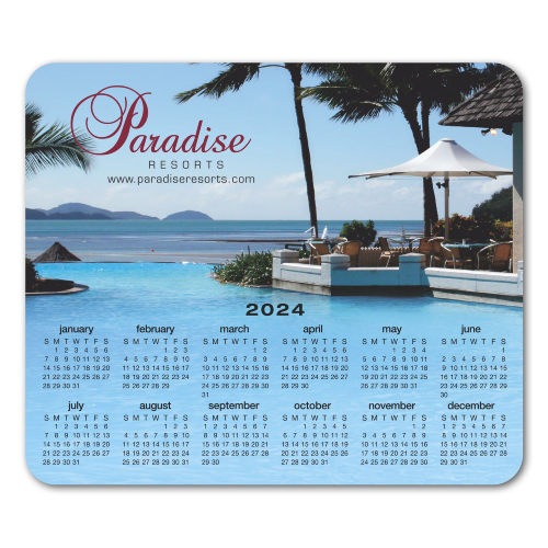 Promotional Calendar Mousepad