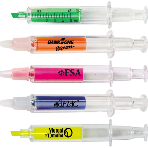 Promotional Syringe Highlighter