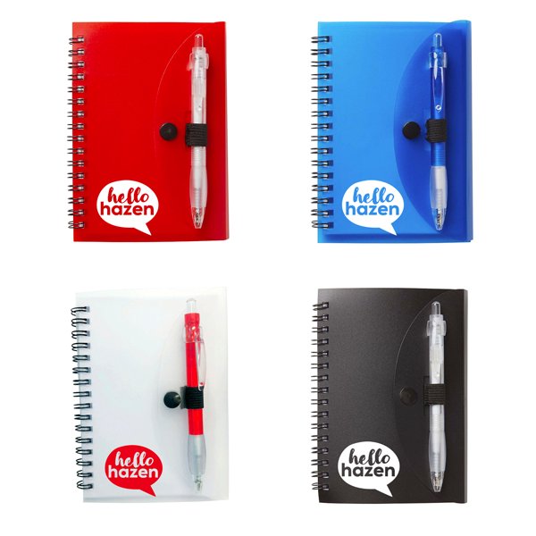 Promotional Spiral Notepad with Pen