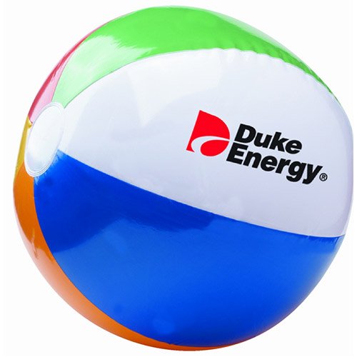 Promotional Six Color Beach Ball - 12
