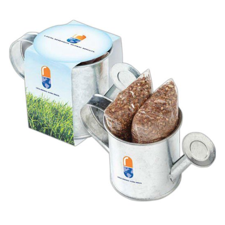 Promotional Seed Sensations Watering Can Planter 