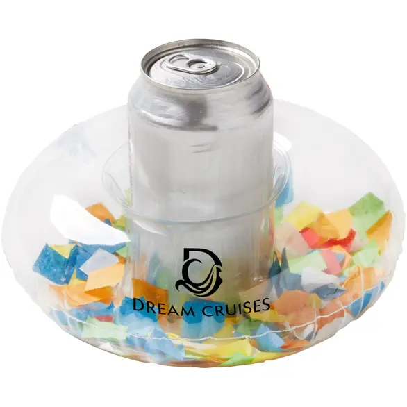 Promotional Inflatable Confetti Filled Coasters