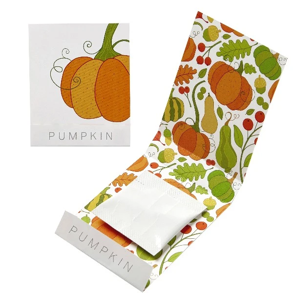 Promotional Pumpkin Seed Matchbook