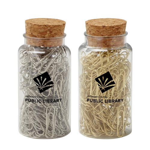 Promotional Paperclips in Jar
