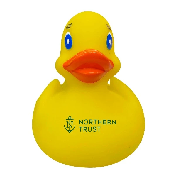 Promotional Weighted Racing Rubber Duck
