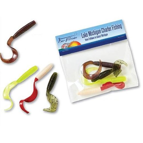 4-Pack Custom Fishing Grubs