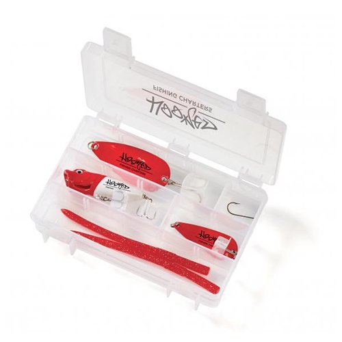 Fishing Tackle Box- Red Components