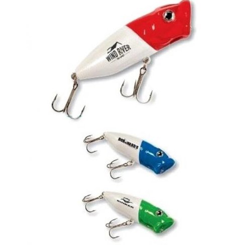 Promotional Fish Face Popper Lures - Full Color